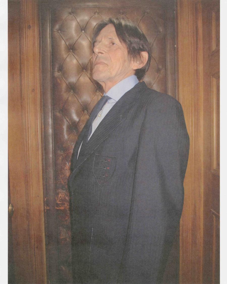 PROTOTYPES STRIPED BLAZER WITH BADGE