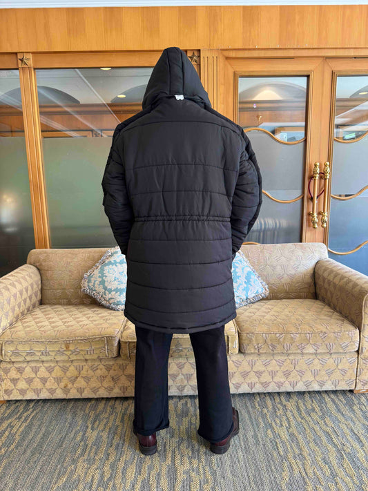 PROTOTYPES OUTLINE PADDED COACH PARKA WITH DETACHABLE HOOD