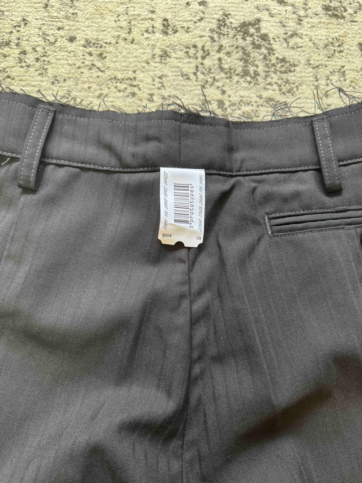PROTOTYPES MATCHING TAILORED PANTS WITH BADGE