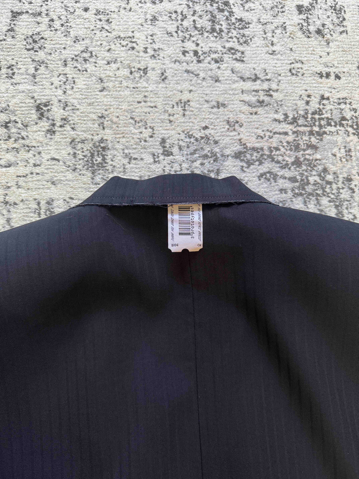 PROTOTYPES STRIPED BLAZER WITH BADGE