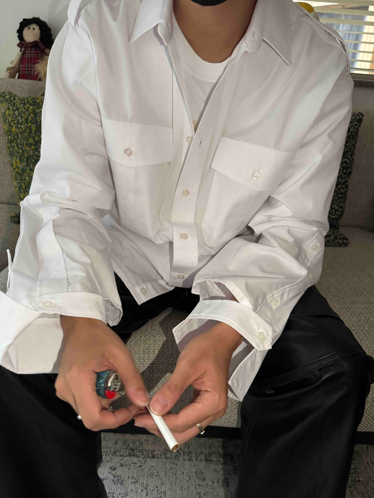 PROTOTYPES CUT UP MILITARY SHIRT