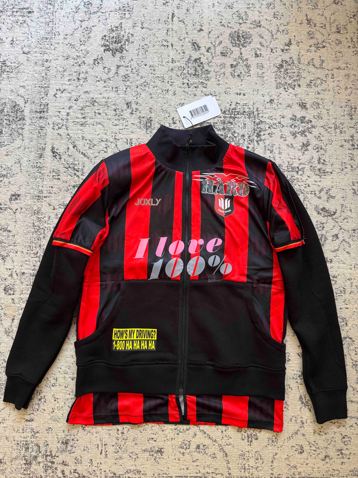 PROTOTYPES REWORKED FOOTBALL TRACK JACKET
