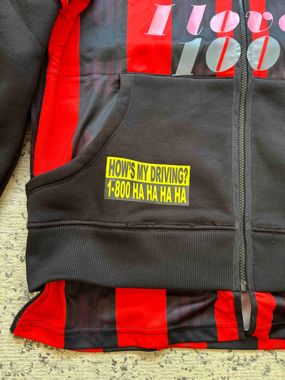 PROTOTYPES REWORKED FOOTBALL TRACK JACKET
