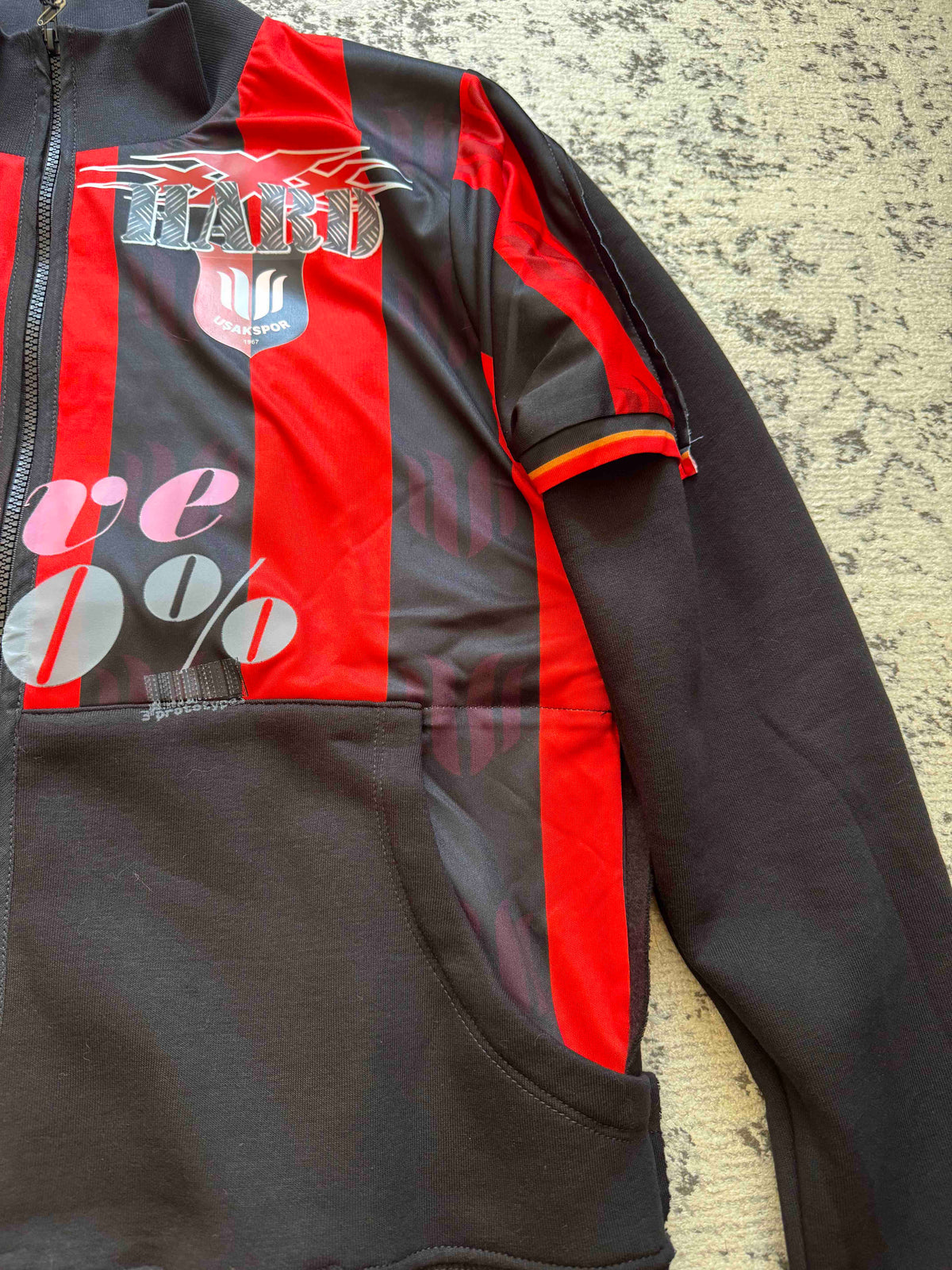 PROTOTYPES REWORKED FOOTBALL TRACK JACKET