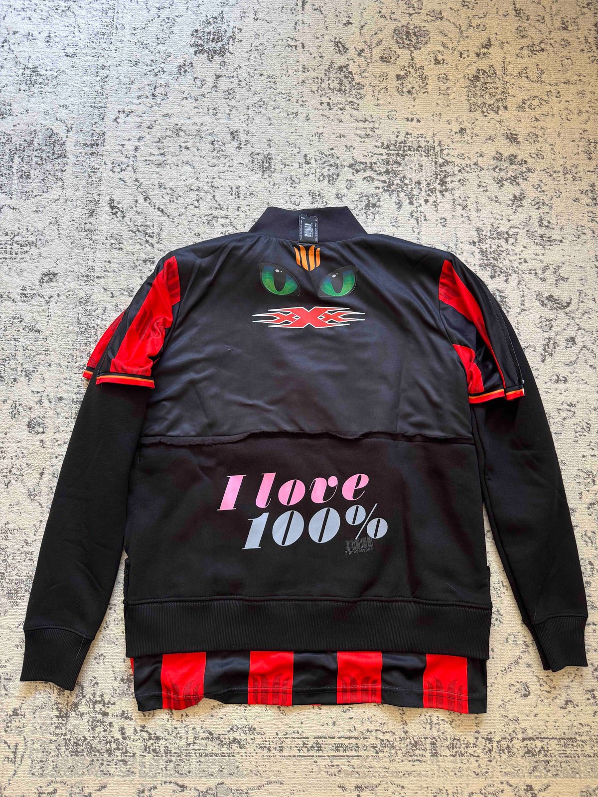 PROTOTYPES REWORKED FOOTBALL TRACK JACKET
