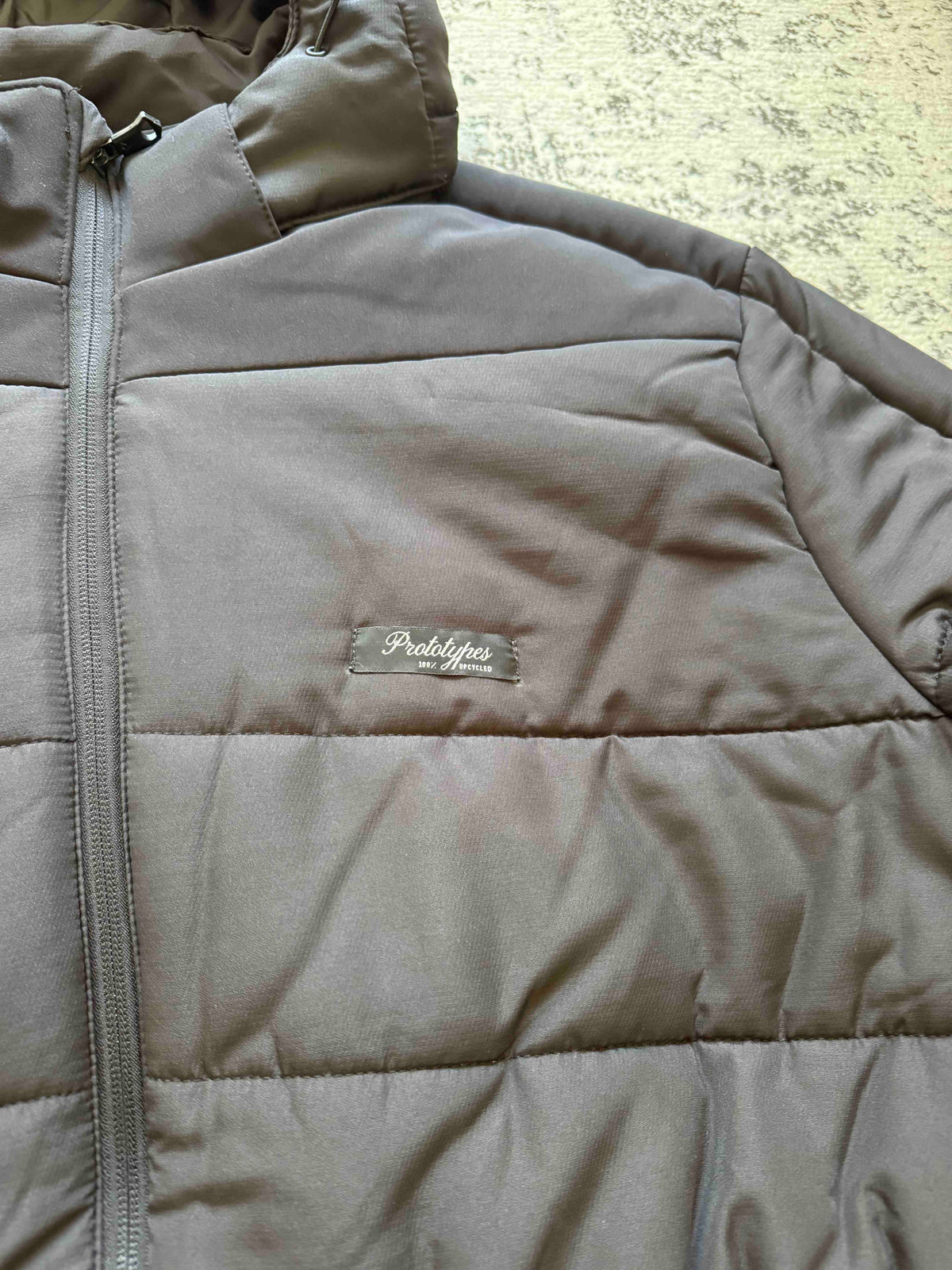 PROTOTYPES OUTLINE PADDED COACH PARKA WITH DETACHABLE HOOD