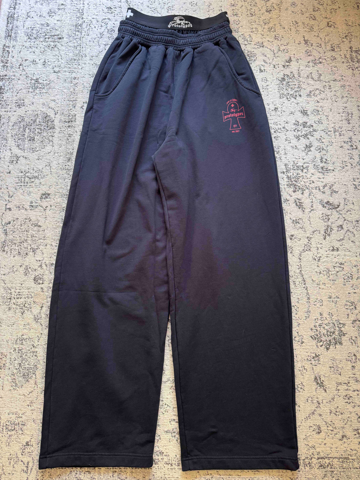 PROTOTYPES LOGO WAISTBAND SWEATPANTS