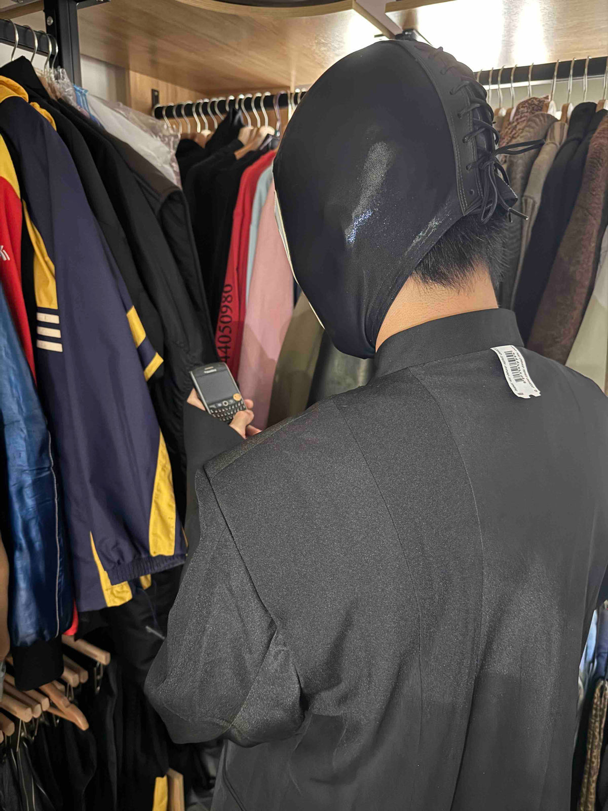 PROTOTYPES TIES REWORKED TAILORED JACKET