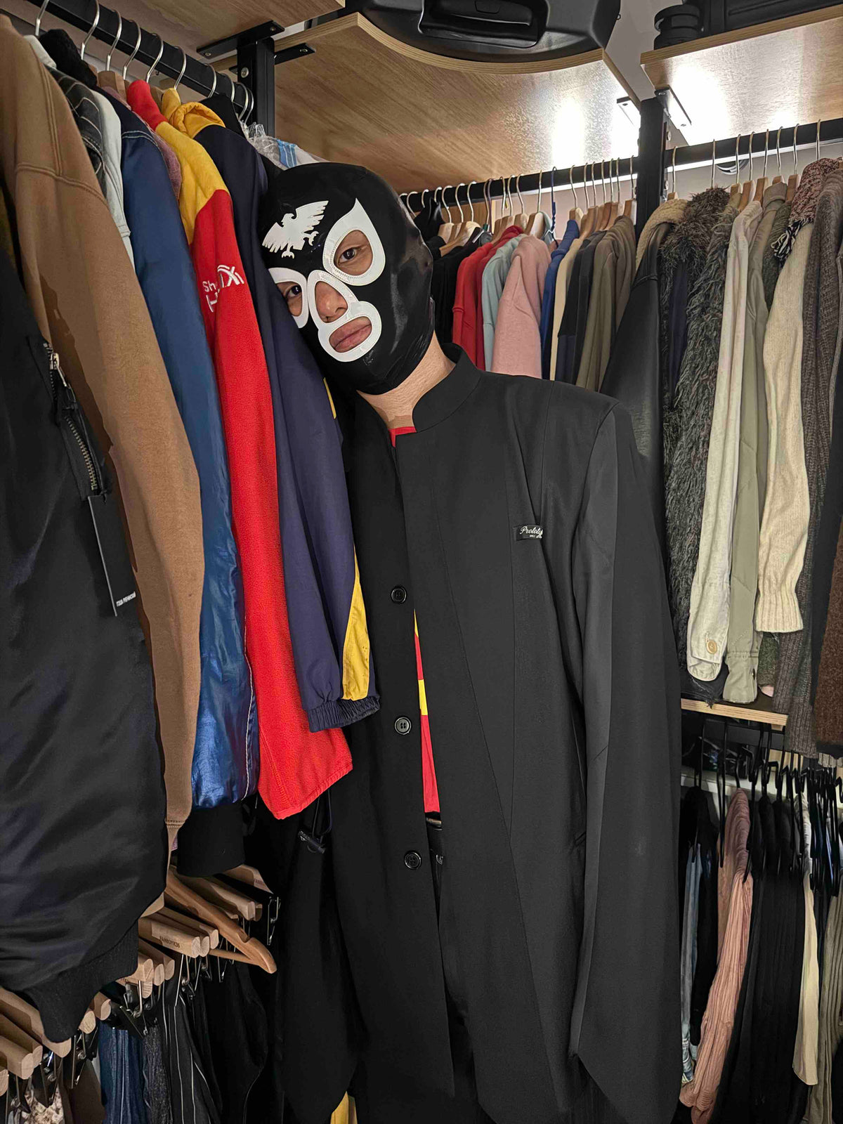 PROTOTYPES TIES REWORKED TAILORED JACKET