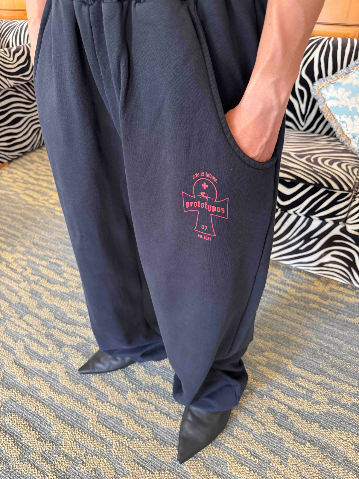 PROTOTYPES LOGO WAISTBAND SWEATPANTS