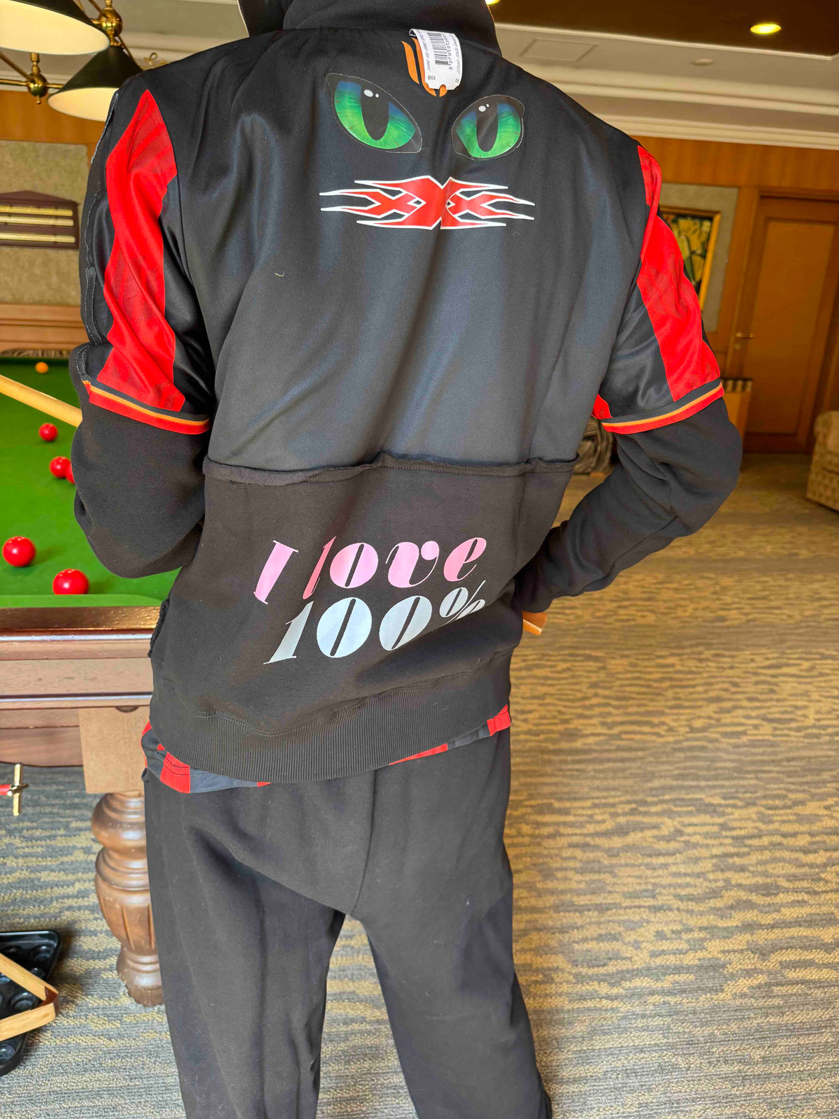 PROTOTYPES REWORKED FOOTBALL TRACK JACKET
