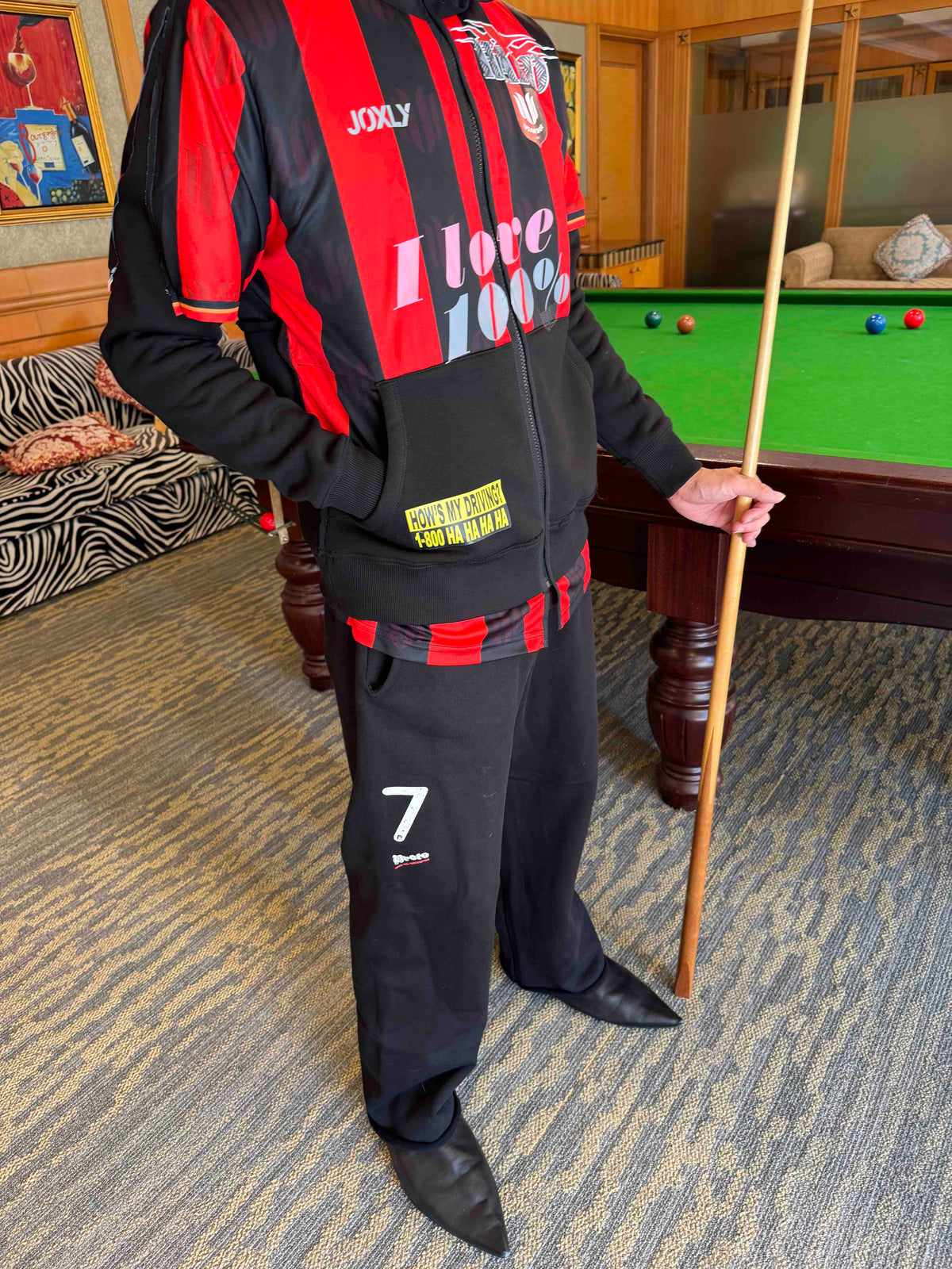 PROTOTYPES REWORKED FOOTBALL TRACK JACKET