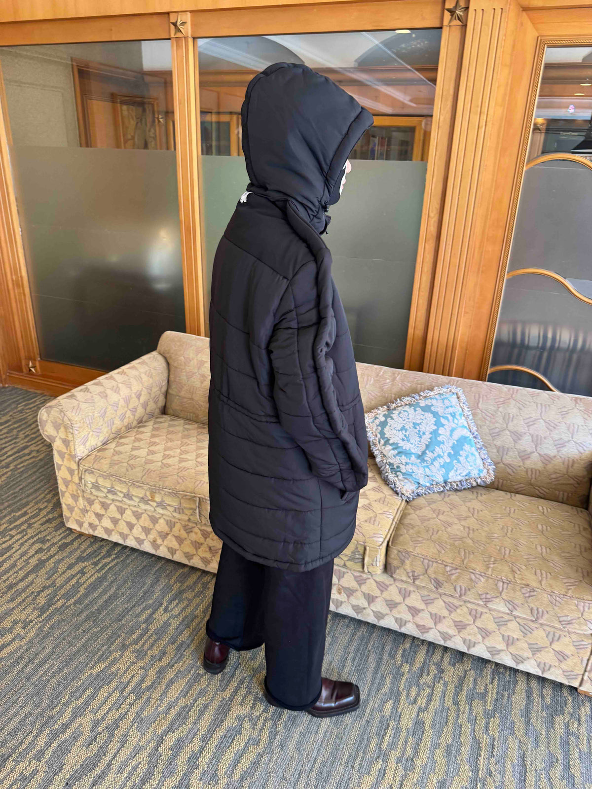 PROTOTYPES OUTLINE PADDED COACH PARKA WITH DETACHABLE HOOD